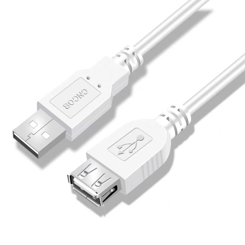 24k镀金usb延长线 USB公对母数据线1.5米3m5米